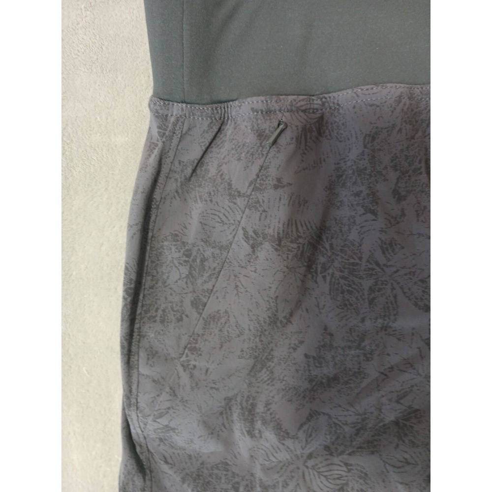 NWT Eddie Bauer Womens Skort Skirt Gray Size 14 Pockets Stretchy Travex Flexico - Picture 4 of 12